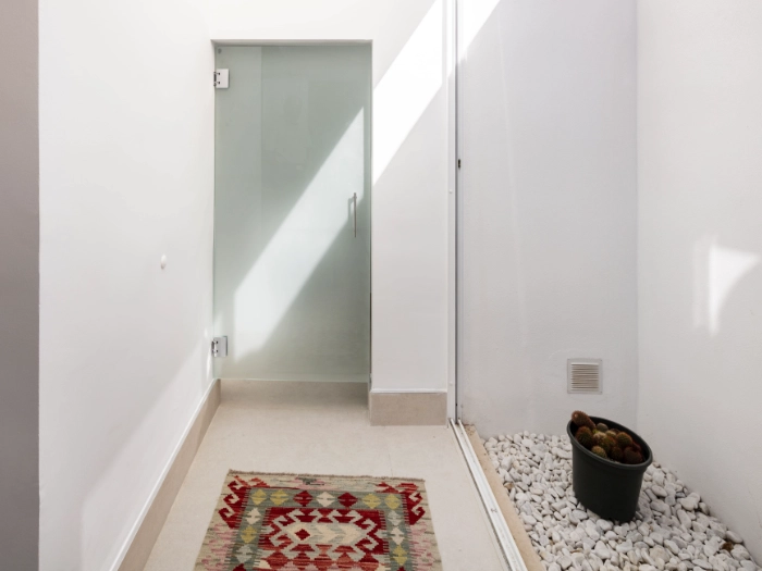 pasillo interior
